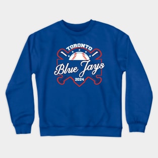 Blue Jays Baseball Crewneck Sweatshirt